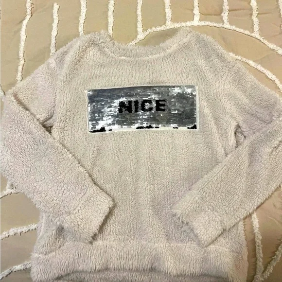 Reversible Sequin Christmas Sweater - Picture 2 of 3